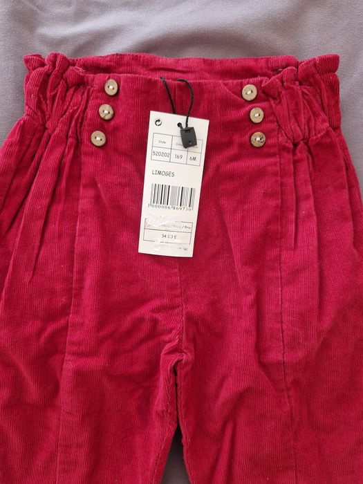 Calças menina 6 meses