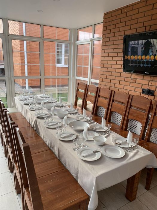 #434 котедж подобово з теплим басейном і великою альтанкою