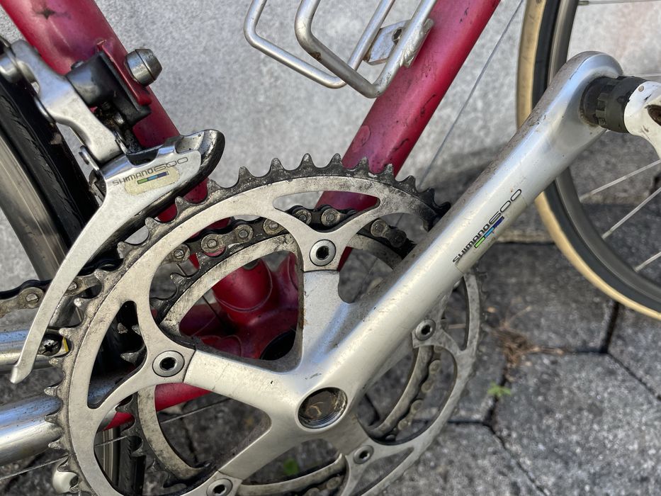 Bicicleta estrada wheeler tamanho 54 shimano 600