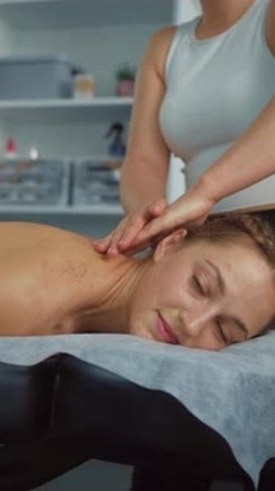 Обший  массаж тела. Позняки