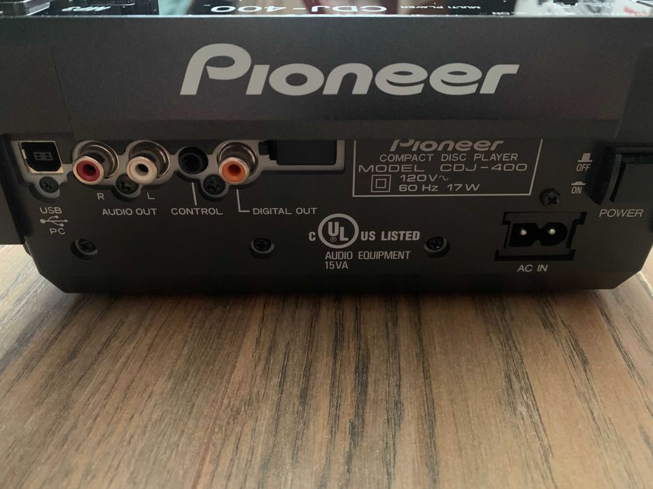 Pioneer CDJ 400 [Caixa Original | Ótimo Estado | 120v USA c/transformador incluído]