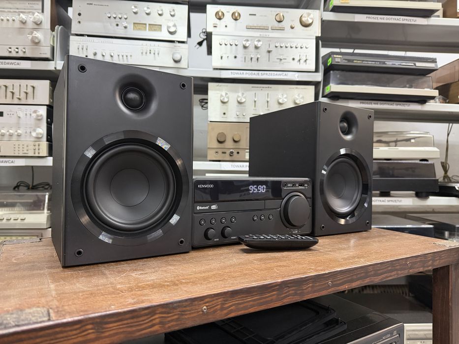 ‼️Wieża Kenwood M-819 DAB+, Bluetooth, AUX, USB, FM, CD, Audio Room