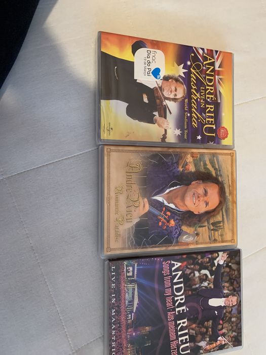 Tres DVDs de Andre Rieu