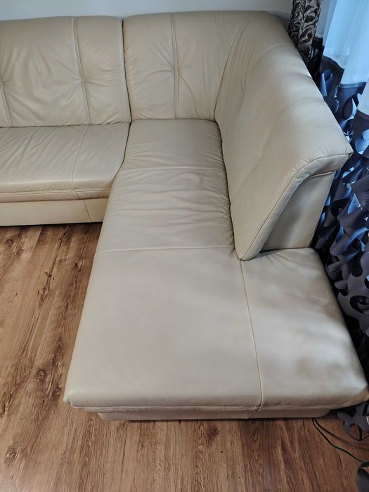 Kanapa że skóry + 2 fotele