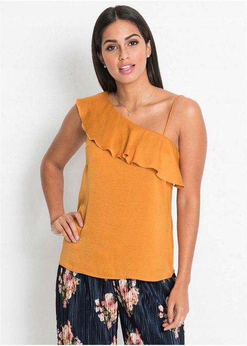 B.P.C top na jedno ramię falbana 40