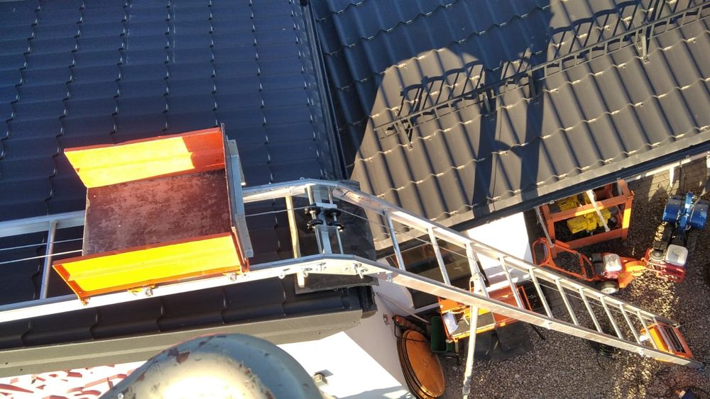 Drabina dekarska winda 12m GEDA LIFT 250 Comfort