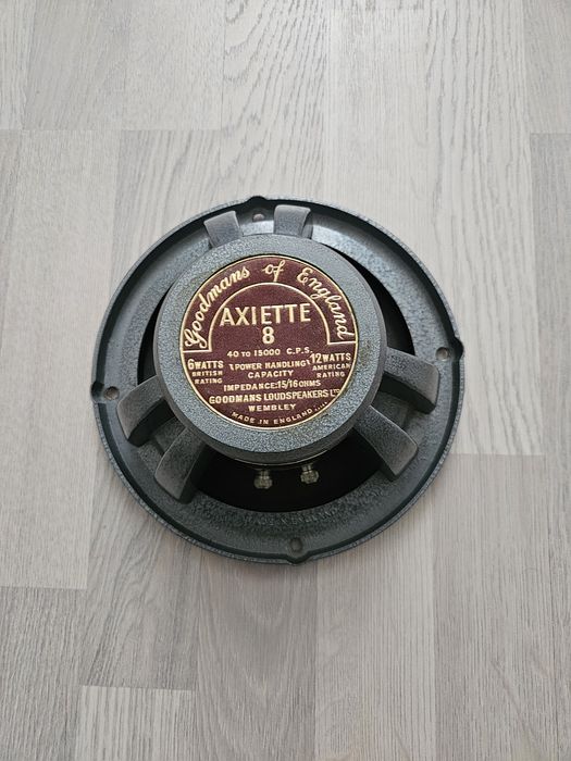 Goodmans Axiette 8 — легендарні AlNiCo динаміки з Англії