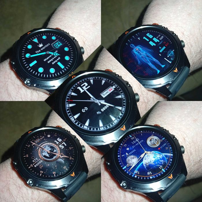 Смарт часы. LIGE V75 PRO. Compass. LED-фонарик. 1000mAh. Тактические.