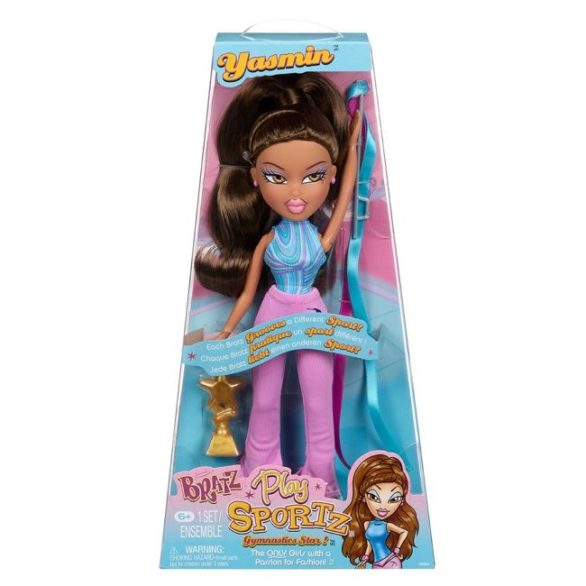 Лялька BRATZ Play Sportz Гімнастка Ясмін