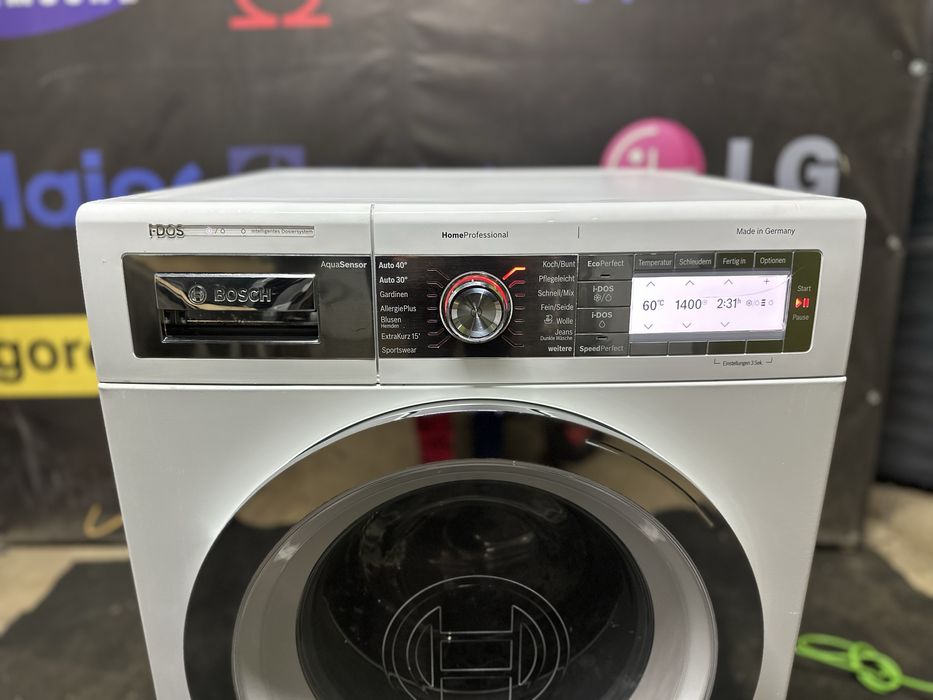Пральна машина Bosch HomeProfessional /8 кг/A+++/IQDrive/softDrum/VarioSpeed/I-DOS