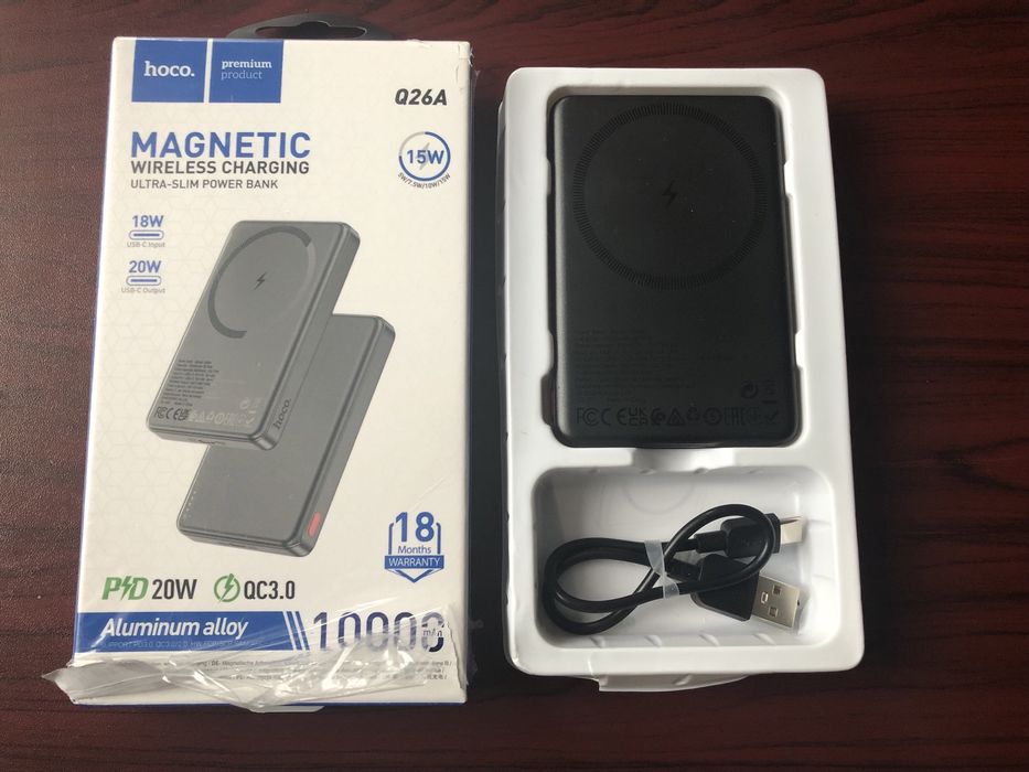 Павербанк Hoco Q26A 10000 MAh 20W Magsafe