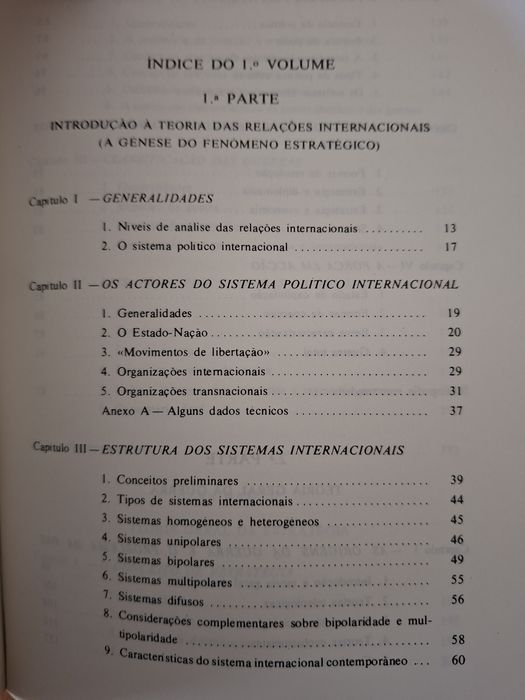 Elementos de Estratégia, Apontamentos para um Curso