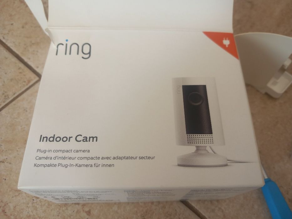 Ring camera vigilância interior