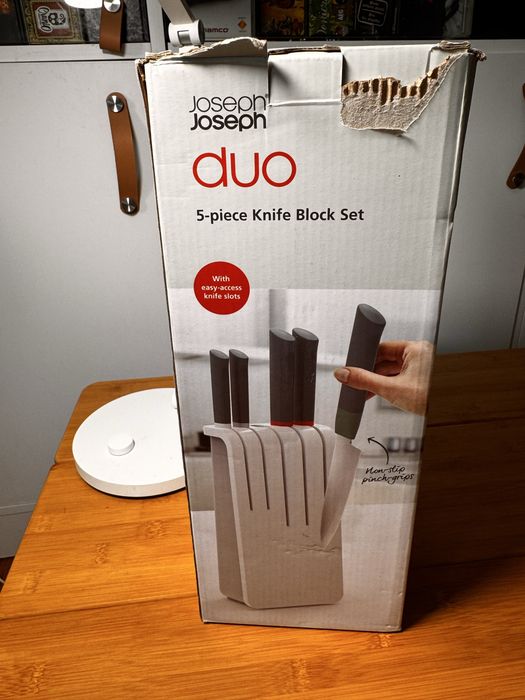 Blok noży joseph joseph duo nówka sztuka