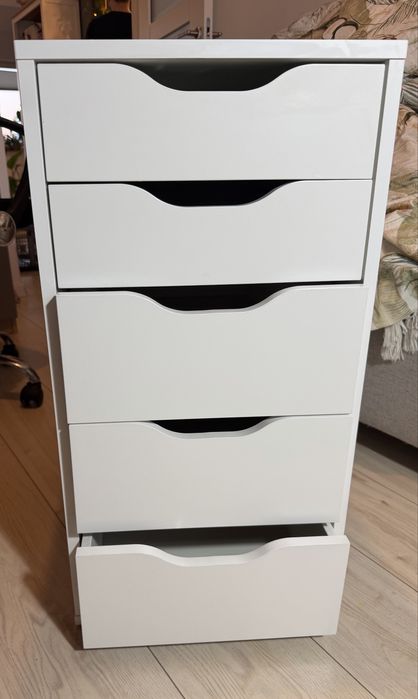 Alex szafa komoda ikea biala