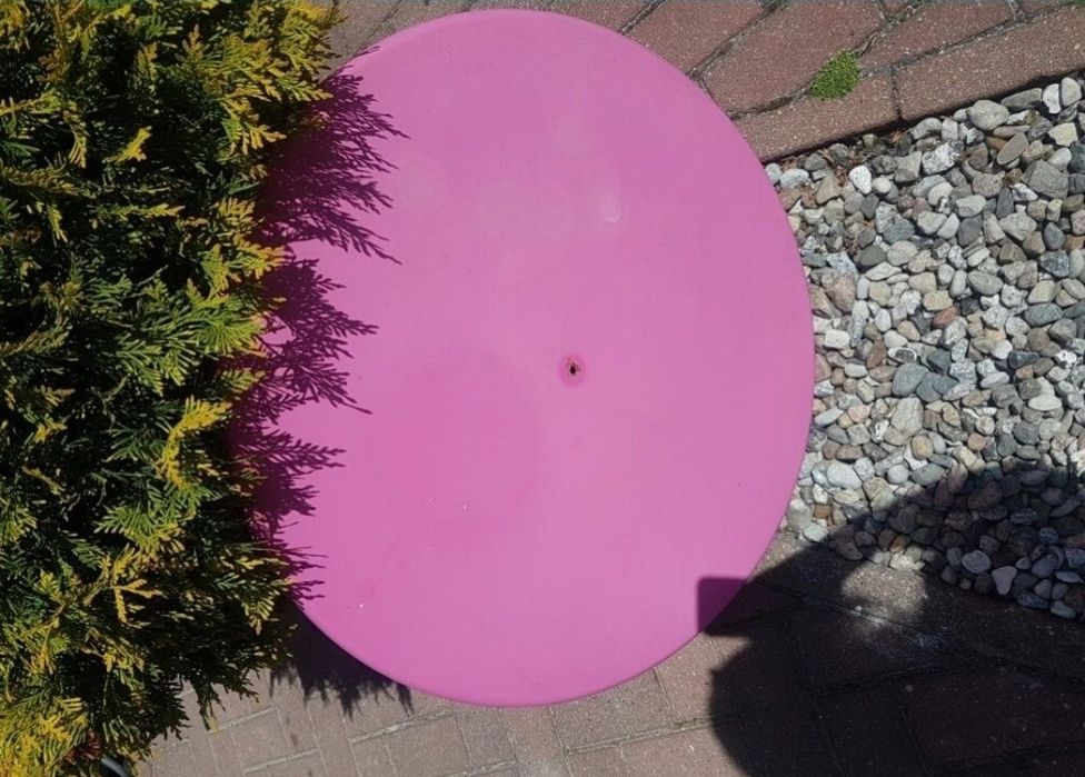 Blat blaszany stolik ogrodowy 70cm