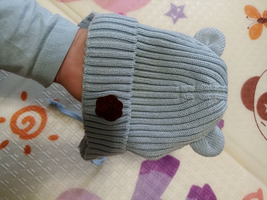 Шапочка в рубчик немовлят (весна)