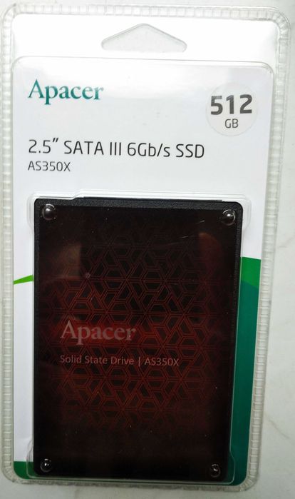 Apacer As350x Ssd 512gb Apacer Sata Ssd APACER AS350X SSD SATA