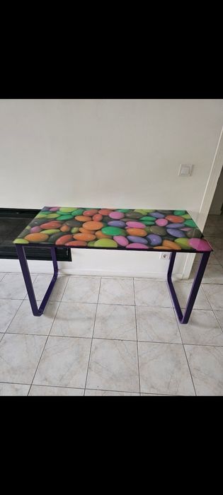 Mesa escritorio vidro