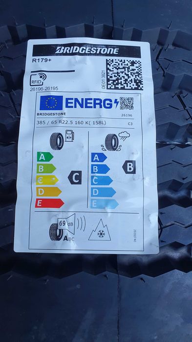 NOWE opony 385/65R22.5 Bridgestone R179+  cena BRUTTO