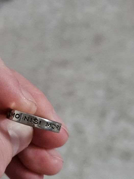 Pierścionek Marc Jacobs Nemo Nisi Mors srebrny