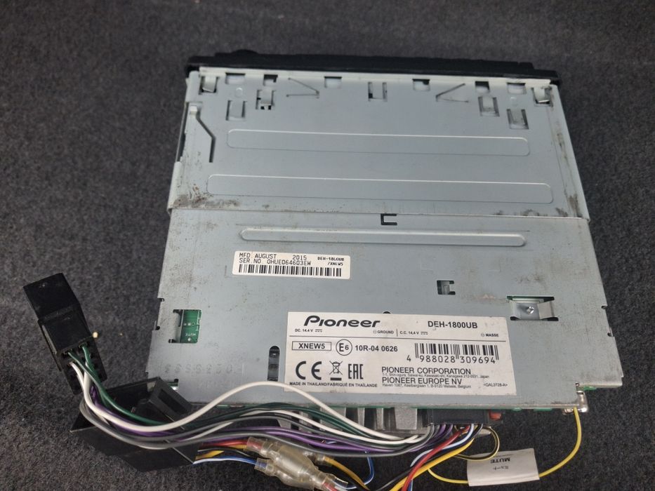 Автомагнитола Pioneer DEH-1800UB. Original