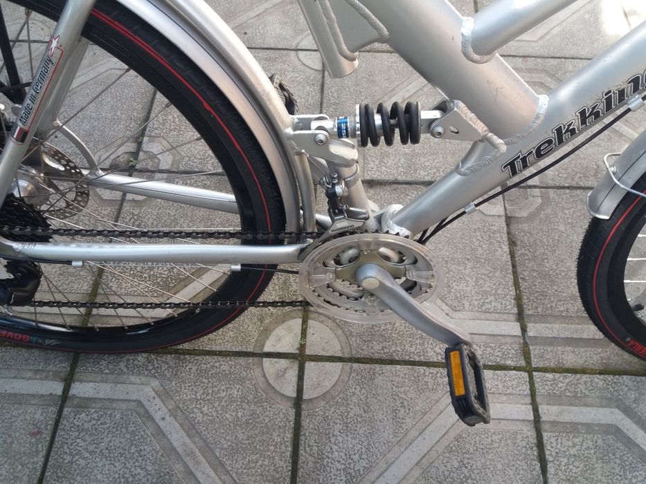 Алюминивый двухподвесной вел. Trekking Star 28д из Германии