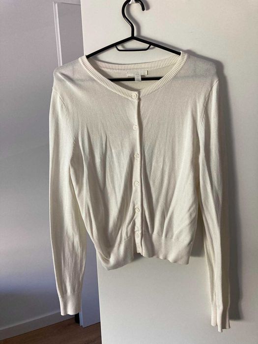 Sweter kremowy H&M S