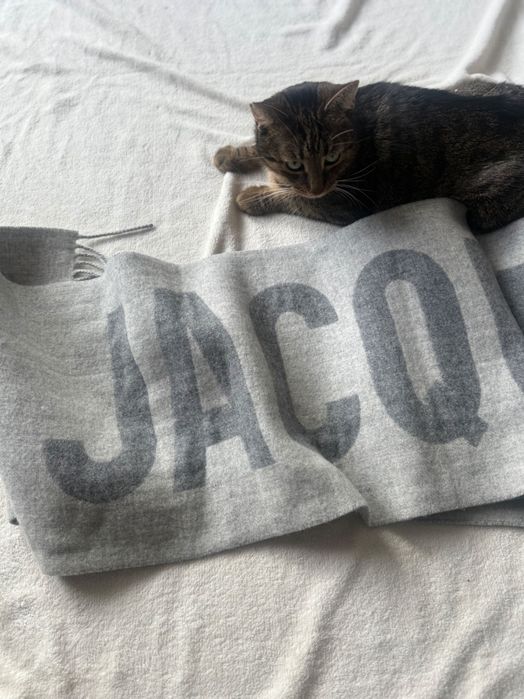 Szary szal jacquemus