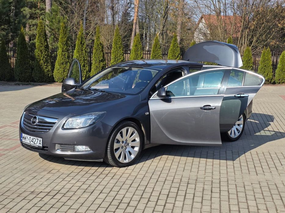 Opel Insignia Szara Perła Alu19 Navi Bi-Xenon Hak Cosmo Zadbana Nowy Rozrzad