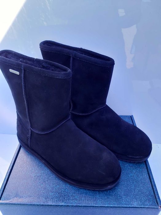 SP Kozaki EMU AUSTRALIA Paterson Lo 42 us10 w/f czarne botki