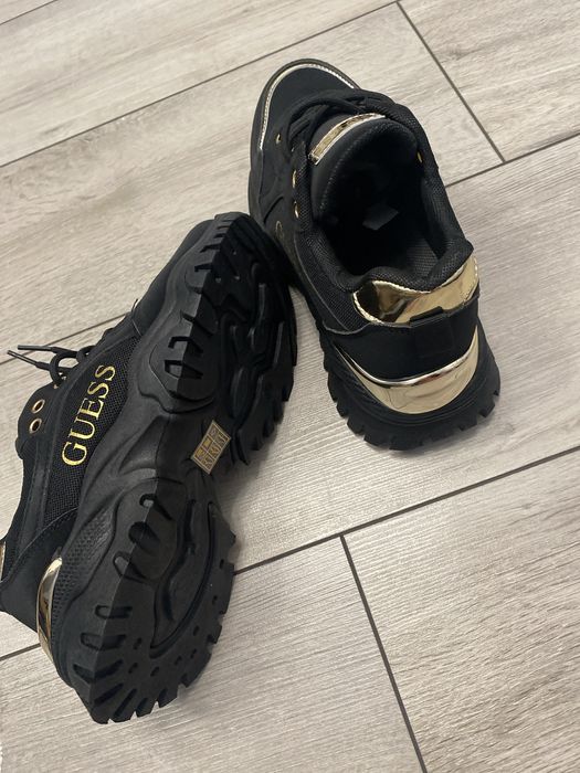 Buty damskie guess nowe 38 czarne piekne