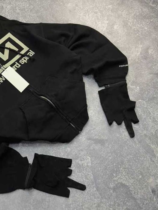 Project GRAILZ G/R NIZ full zip худи зип Opium archive distressed