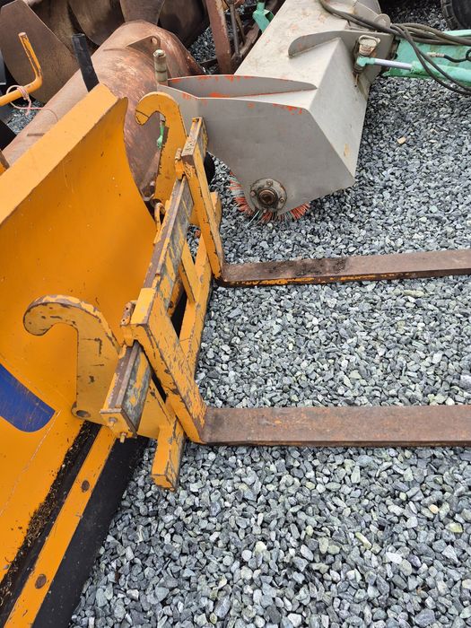 Oryginał Paleciak Fauheux widły Mocne !!! Z ramką widły do palet