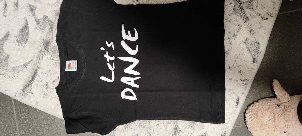 Koszulki z napisem lets dance