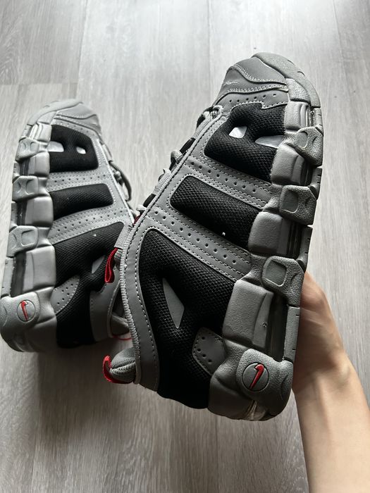 Nike Air More Uptempo Grey/Black, р. 42 нові