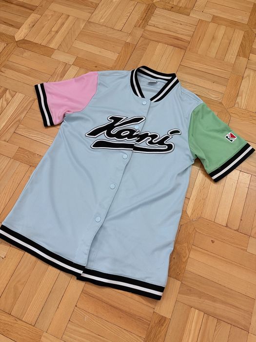 Karl kani jersey t shirt lingsleeve карл кані джерсі ск8 реп скейт