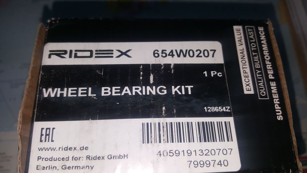 Kit de rolamento de roda Ridex Opel Corsa D