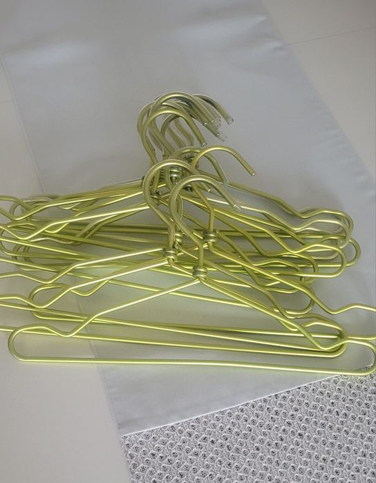 Wieszaki aluminiowe dziecięce 24szt