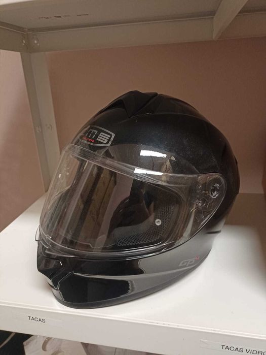 Capacete Integral CMS GP4 - Preto - Tamanho L