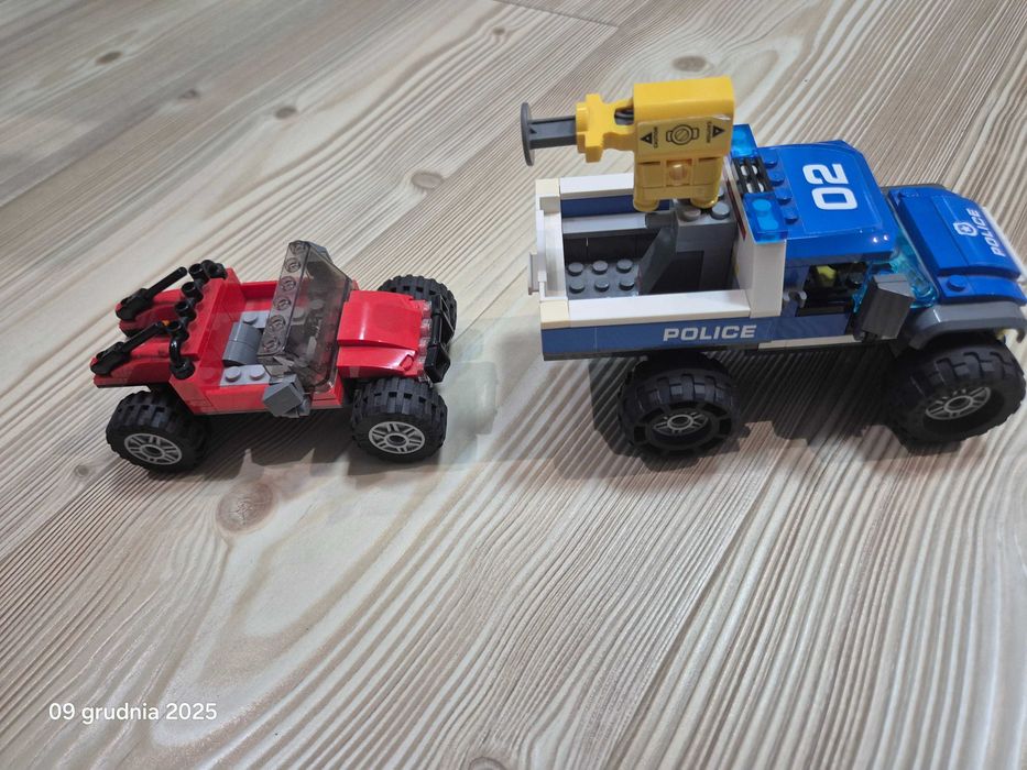 Lego 60172 policja pościg górską drogą