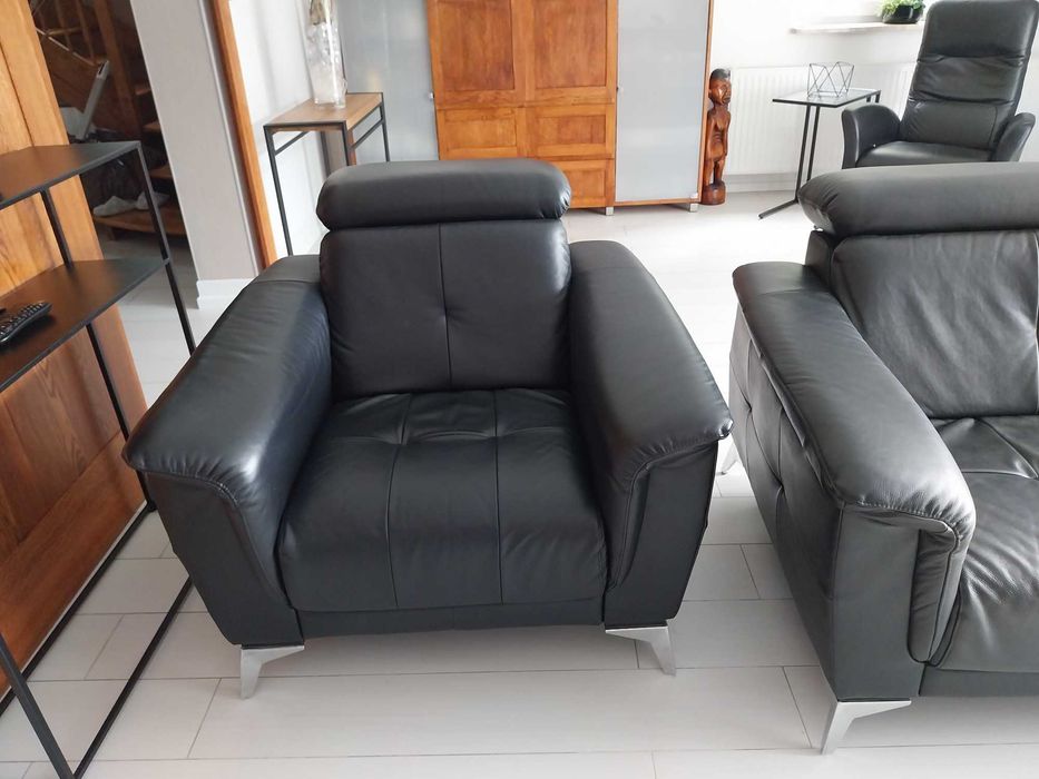 sofa ze  skóry premium