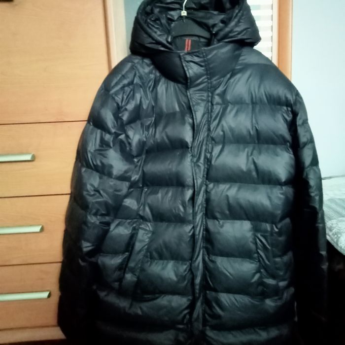 Kurtka męska, puchowa,z kapturem Tattum XL