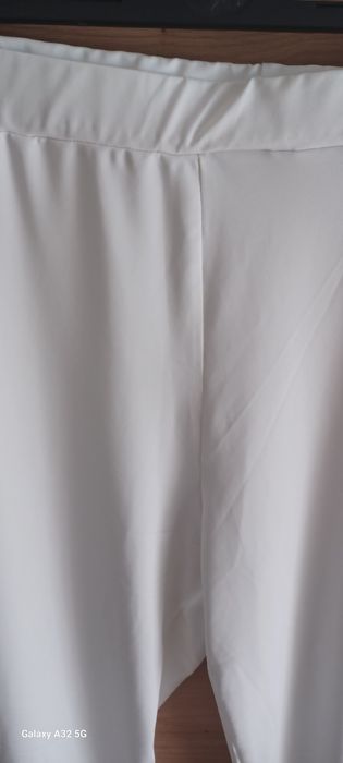 Biale Spodnie Damskie