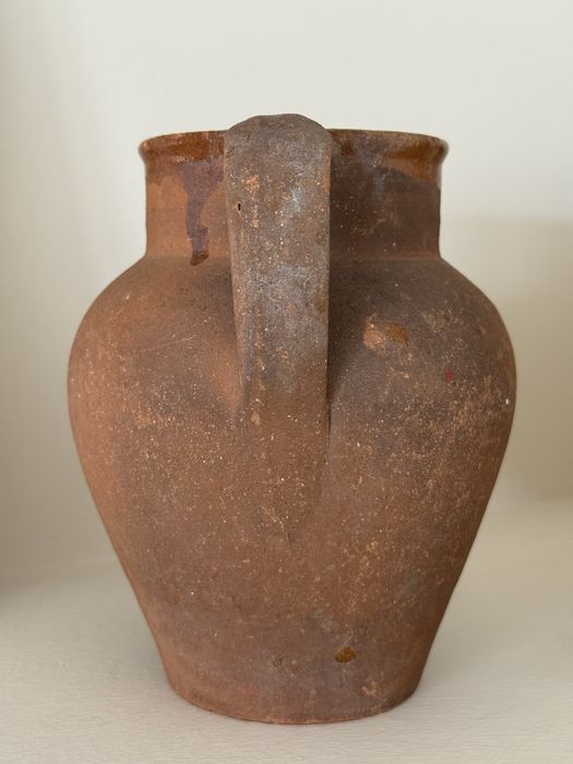 Vaso/Jarro em barro rústico antigo – decorativo