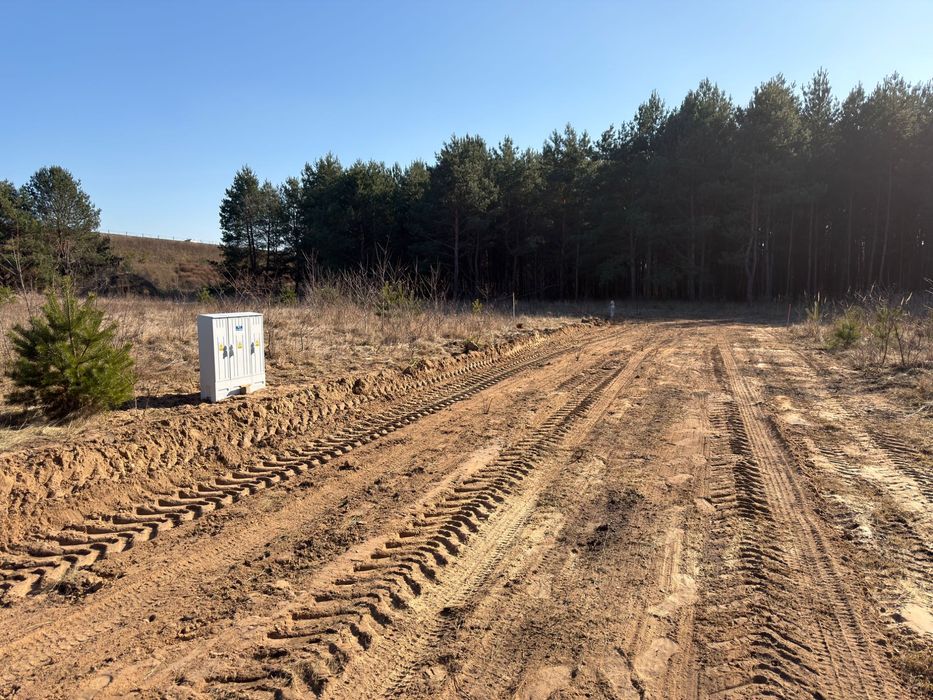 Działka budowlana WZ prąd woda - Podzamcze 890 - 1200 m