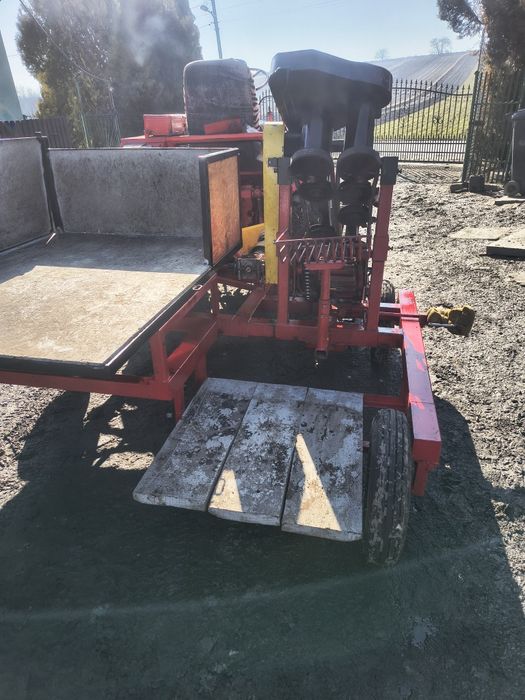 Kombajn do czosnku  polski