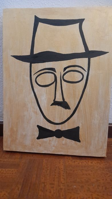 Quadro Acrílico Fernando Pessoa