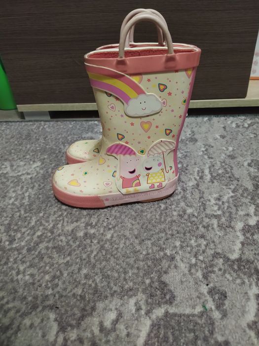 Дитячі гумові чоботи 15.5 см по устілки