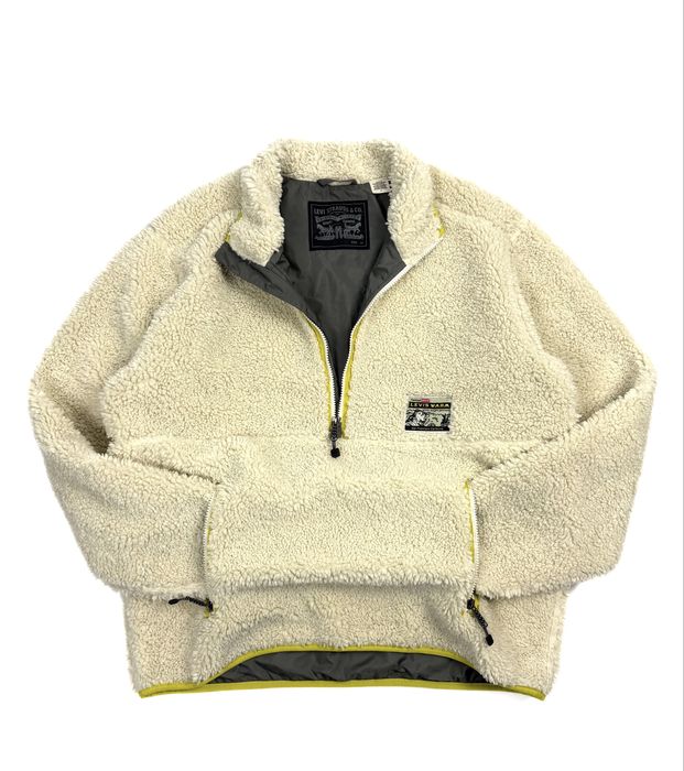 Флісовка кофта курткв шерпа фліска Levis M L oakley x helly hansen